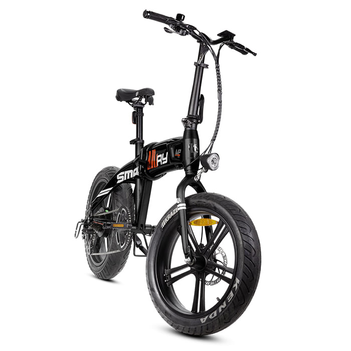 Smartway-M2-R1AL-K-bicicletta-elettrica-Nero-Alluminio-508-cm--20--31-kg-Ioni-di-Litio