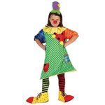 ATOSA 6758 COSTUME DA PAGLIACCIO BAMBINA T-4