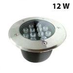 Faretto led 12w 230v 12x1w calpestabile incasso da carrabile 6400k