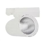 Faretto led a binario 40w monofase illuminazione a binario led faro cob 4200k