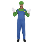 GUIRCA COSTUME SUPER MARIO LUIGI ADULTI XL 54-56