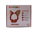 Kidywolf-Cuffie-con-Cavo-e-Orecchie-da-Volpe-Rimovibili