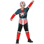 ATOSA 16455 costume super eroe, bambino t2 5-6 anni