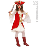 WIDMANN 58798 COSTUME CAPITANO PIRATESSA 11/13 CM 158 #5879