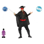 ATOSA 53937 costume zorro uomo mascherato t-2