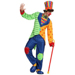 ATOSA 15669 costume clown, adulto t. 3