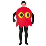 GUIRCA COSTUME PACMAN FANTASMA ROSSO TAGLIA L