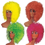 CARNIVAL TOYS 02684 parrucca disco dance fluorescente  colori assortit