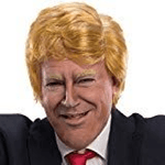 CARNIVAL TOYS 02392 PARRUCCA DONALD TRUMP PRESIDENTE USA