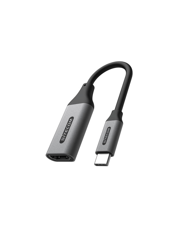 Sitecom-AD-1002-adattatore-per-inversione-del-genere-dei-cavi-HDMI-A-USB-C-Nero-Grigio