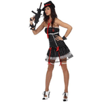 ATOSA 10439 costume gangster sexy , adulto t-3