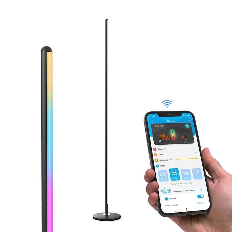 Govee-LED-Floor-Lamp-Illuminazione-intelligente-a-pavimento-Wi-Fi-Bluetooth