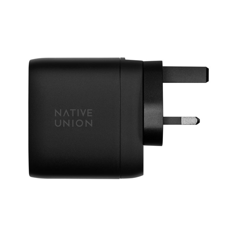 Native-Union-FAST-PD67-BLK-INT-Caricabatterie-per-dispositivi-mobili-Computer-portatile-Smartphone-Tablet-Nero-AC-Ricarica-rapida-Interno