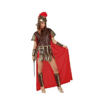 Costume Da Guerriera Romana Rosso Adulto M-L