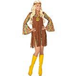 WIDMANN 06523 COSTUME DONNA HIPPIE L VESTITO CORTO #0652