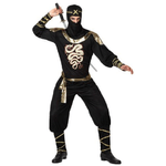 ATOSA 15291 COSTUME NINJA, ADULTO T3 XL