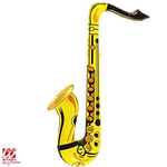 SASSOFONO GONFIABILE ORO 55 CM