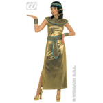 Costume Cleopatra L Vestito,Collare E Cint