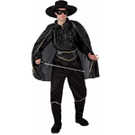 ATOSA 98946 costume bandito sexy, xs zorro