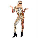 WIDMANN 02022 COSTUME DONNA TIGRE L/XL TUTA ATTILLATA #0202