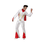 ATOSA 62721 costume rock star elvis t-1 bianco