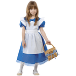 GUIRCA COSTUME ALICE BAMBINA 10-12 ANNI