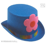 WIDMANN 2555C CAPPELLO CILINDRO CLOWN CON FIORE