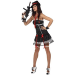 ATOSA 10437 costume gangster sexy , adulto t-2