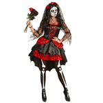 WIDMANN 06111 COSTUME DIA LOS MUERTOS SPOSA ROSSA S #0611