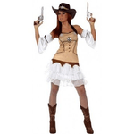 ATOSA 10219 costume sceriffo cow girl donna t-2