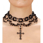 widmann 7136r set collana gotica con croce