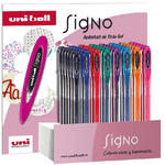 Uni-ball Signo Basics - Espositore UM-120 48P 07 mm - Tinta Gel