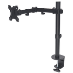 Manhattan 461542 supporto da tavolo per Tv a schermo piatto 813 cm 32 Nero Scrivania (TV & Monitor Mount Desk Full Motio