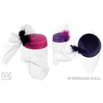 WIDMANN 2552D cappello tina con retina pizzo ass.in 3 colori