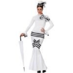 ATOSA 15603 costume dama inglessa, adulto t2 m\l