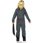 GUIRCA COSTUME KILLER JASON BAMBINI 10 12 ANNI