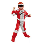 [banned] RUBIES 883178 costume power ranger overdrive rosso 3/4