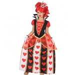 ATOSA 56872 costume regina cuori 7-9 alice lungo