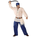 ATOSA 61541 atosa costume pirata uomo m-l blu bianco