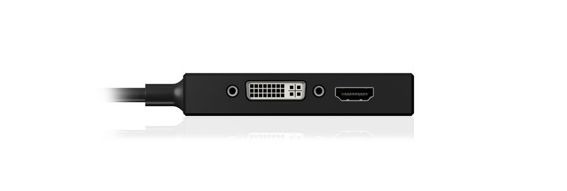 Adattatore-ICY-BOX-MiniDP-DVI-HDMI-VGA-Mini-DPport-3-in-1