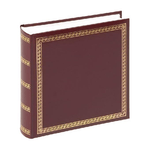 Walther Design Das schicke Dicke 26x25 100 pages album fotografico e portalistino Rosso 400 fogli