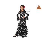 ATOSA 26542 costume flamenca nero spagnola t-1 3/4