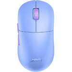 Xtrfy M8 Wired/Wireless Gaming Mouse 400-26000 CPI Low Front Ultra-light Unique Symmetrical Shape Frosted Purple