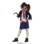 GUIRCA COSTUME ZOMBIE HIGH SCHOOLER BAMBINA 10 12 ANNI