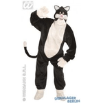 WIDMANN 4480G costume gatto in peluche con guanti, copriscarpe,