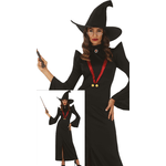 GUIRCA COSTUME STREGA MAGA DONNA 38 40