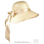 WIDMANN 2953C cappello chicago in paglia con fiocco satinato