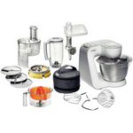 Bosch Styline robot da cucina 900 W 3,9 L Acciaio inox, Bianco