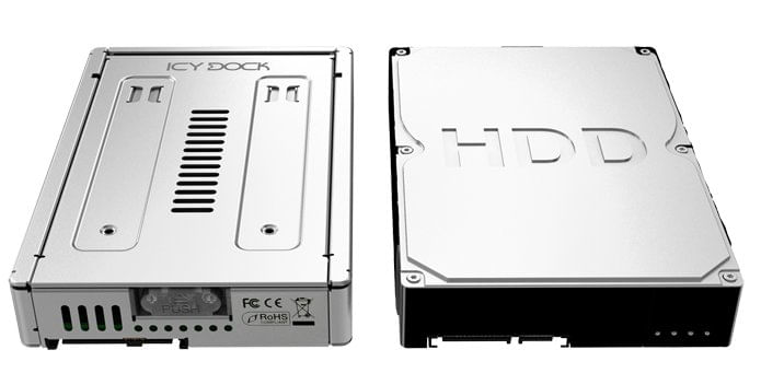 IcyDock-EZConvert-Pro-MB982IP-1S-1---Enterprise-Full-Metal-2.5--to-3.5--SAS-HDD---SSD-Converter---Mounting-kit