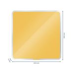 Leitz-70440019-lavagna-450-x-450-mm-Vetro-Magnetico--Leitz-Cosy-Magnetic-Glass-Whiteboard-45-x-45-cm-Warm-Yellow-